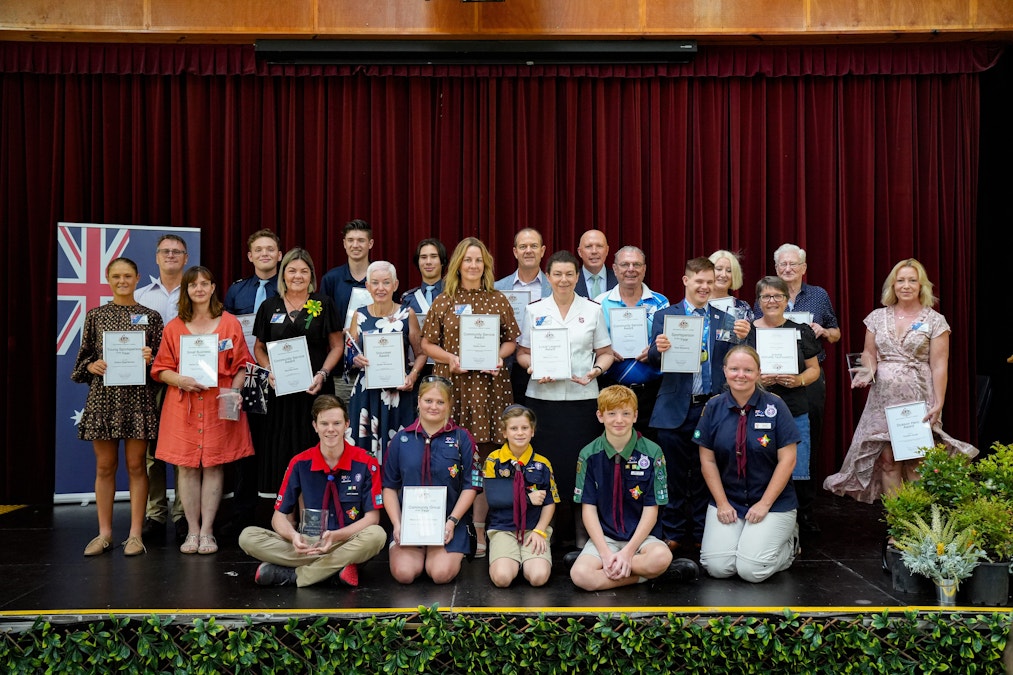 Dickson Community Award winners
